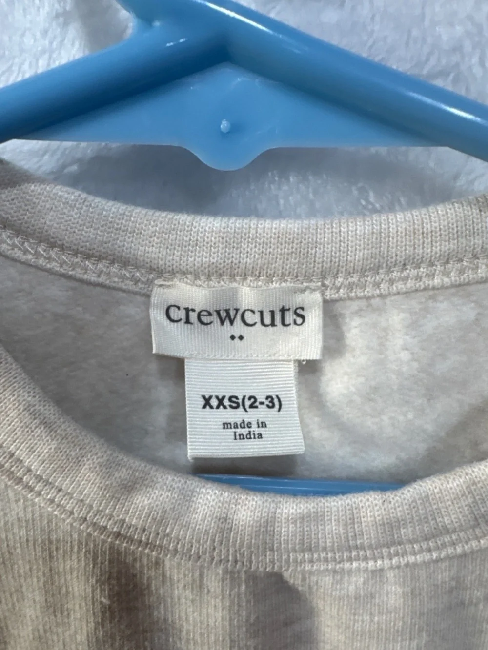 Crewcuts by J. Crew pullover sweater pumpkin glitter girls size XXS 2-3
